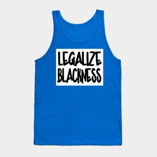 Legalize Blackness - Back Tank Top